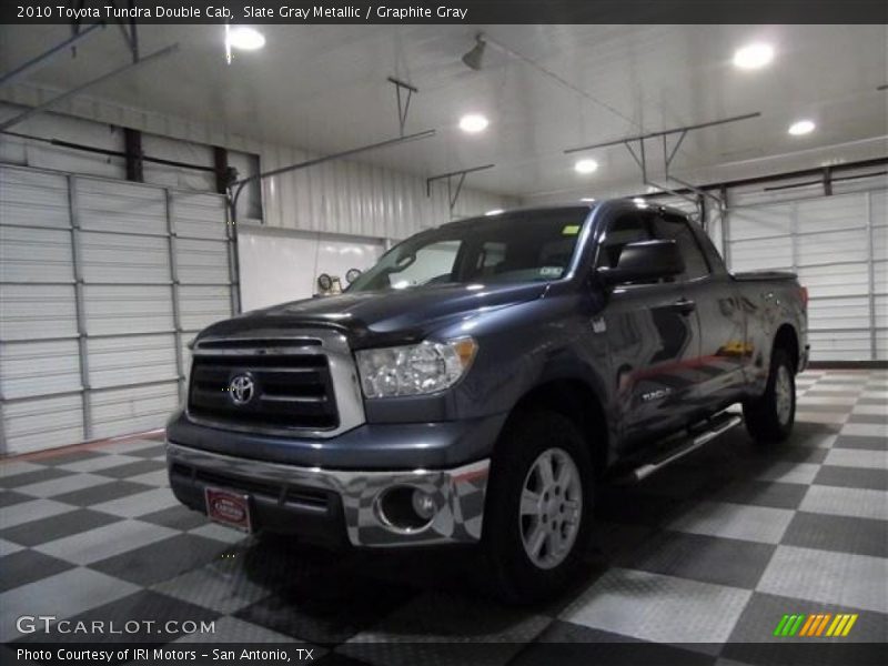 Slate Gray Metallic / Graphite Gray 2010 Toyota Tundra Double Cab