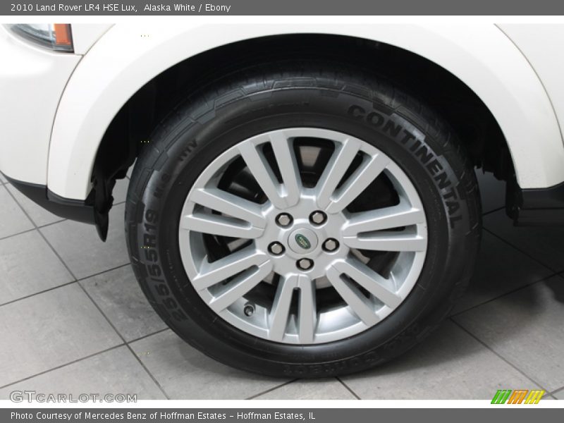 Alaska White / Ebony 2010 Land Rover LR4 HSE Lux