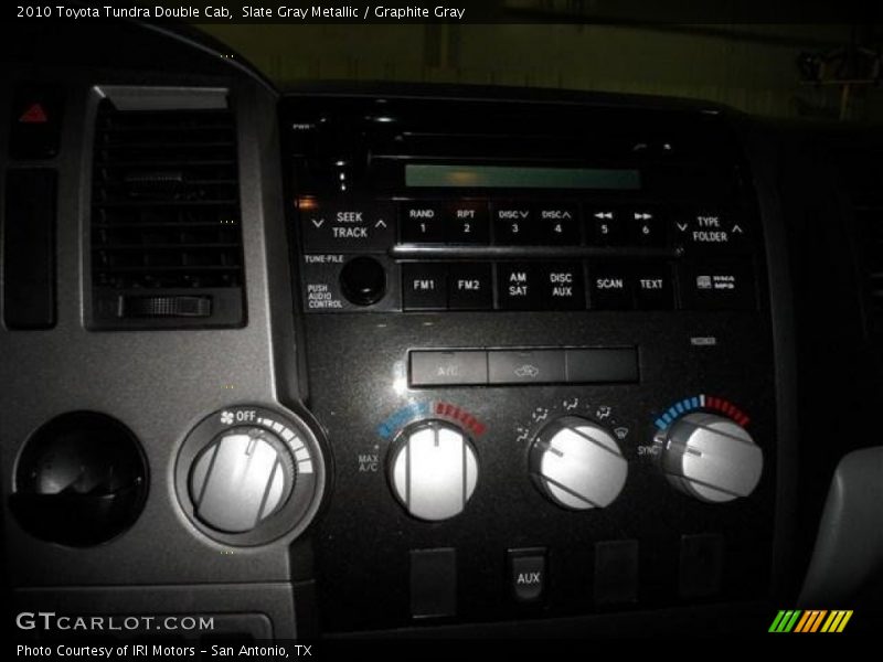 Slate Gray Metallic / Graphite Gray 2010 Toyota Tundra Double Cab
