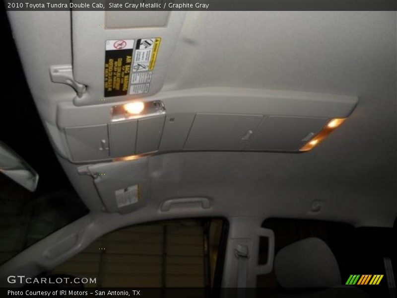 Slate Gray Metallic / Graphite Gray 2010 Toyota Tundra Double Cab