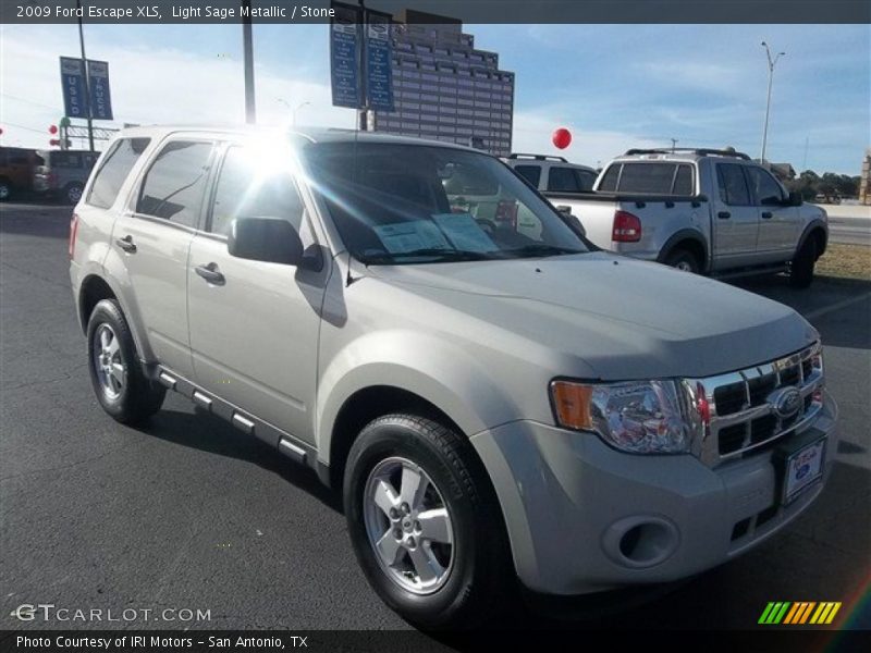 Light Sage Metallic / Stone 2009 Ford Escape XLS