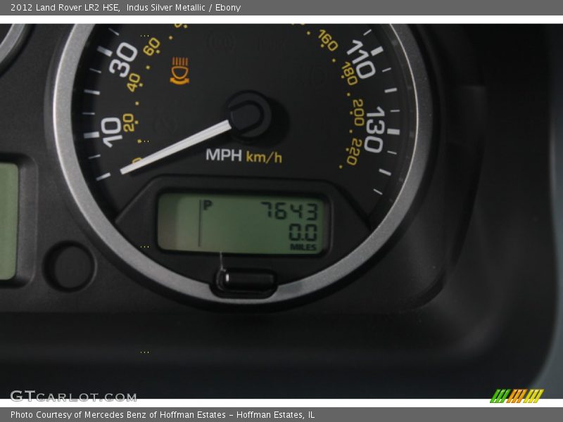 Indus Silver Metallic / Ebony 2012 Land Rover LR2 HSE