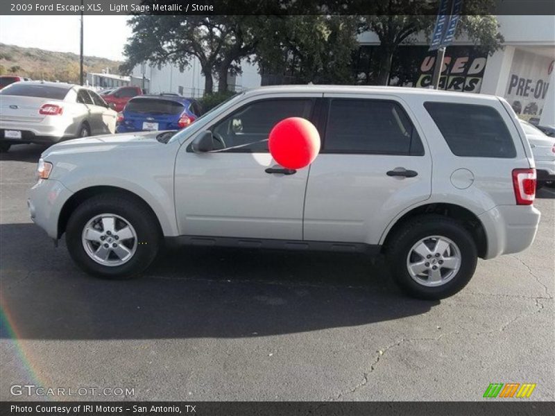 Light Sage Metallic / Stone 2009 Ford Escape XLS