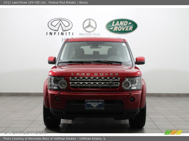 Firenze Red Metallic / Ebony 2012 Land Rover LR4 HSE LUX