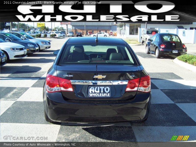 Black Granite Metallic / Jet Black Leather 2011 Chevrolet Cruze LTZ