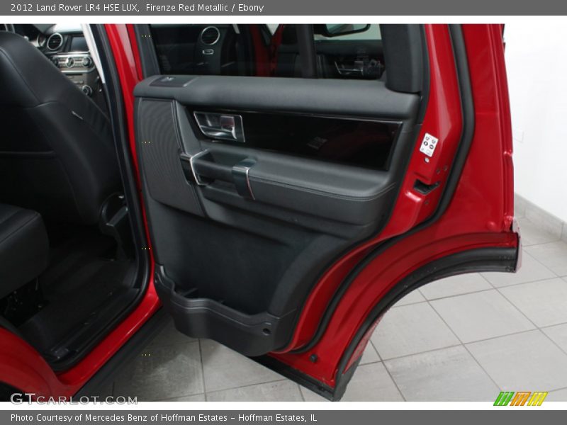 Firenze Red Metallic / Ebony 2012 Land Rover LR4 HSE LUX