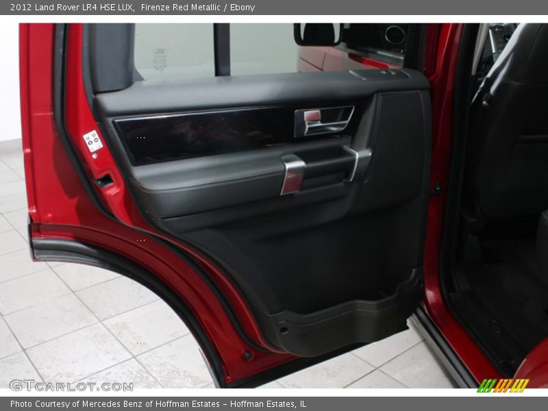 Firenze Red Metallic / Ebony 2012 Land Rover LR4 HSE LUX