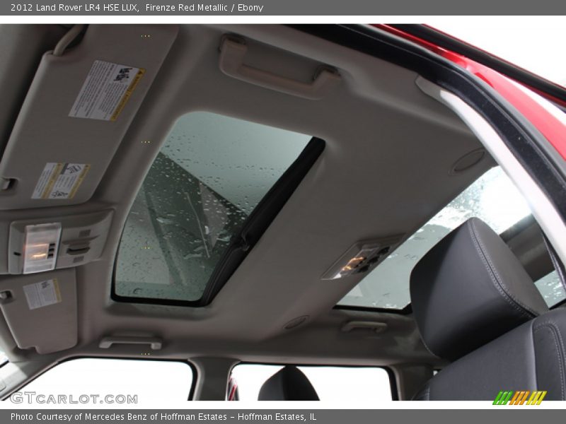 Firenze Red Metallic / Ebony 2012 Land Rover LR4 HSE LUX