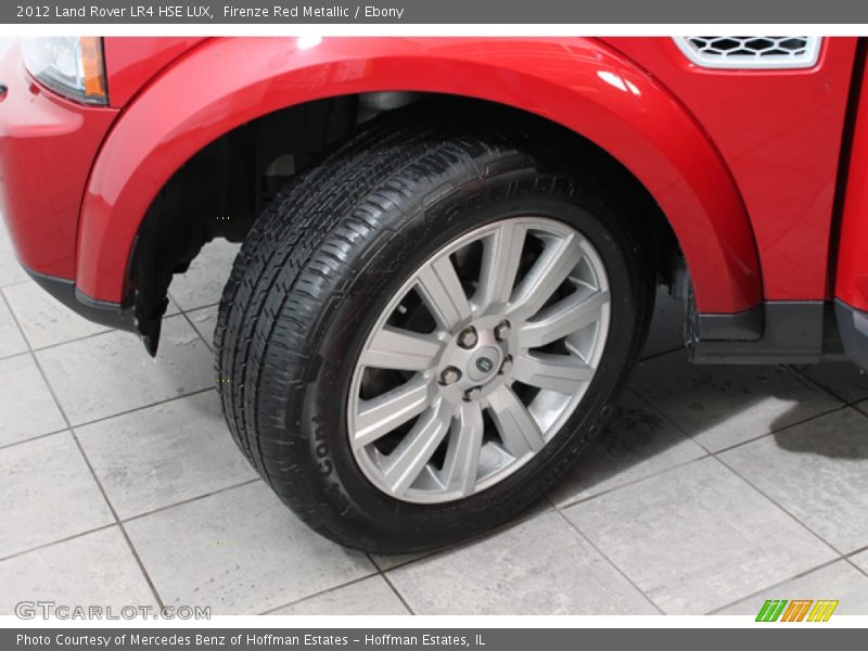 Firenze Red Metallic / Ebony 2012 Land Rover LR4 HSE LUX