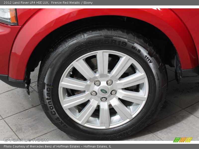 Firenze Red Metallic / Ebony 2012 Land Rover LR4 HSE LUX