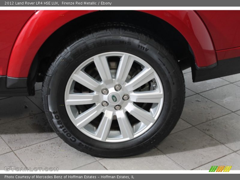 Firenze Red Metallic / Ebony 2012 Land Rover LR4 HSE LUX