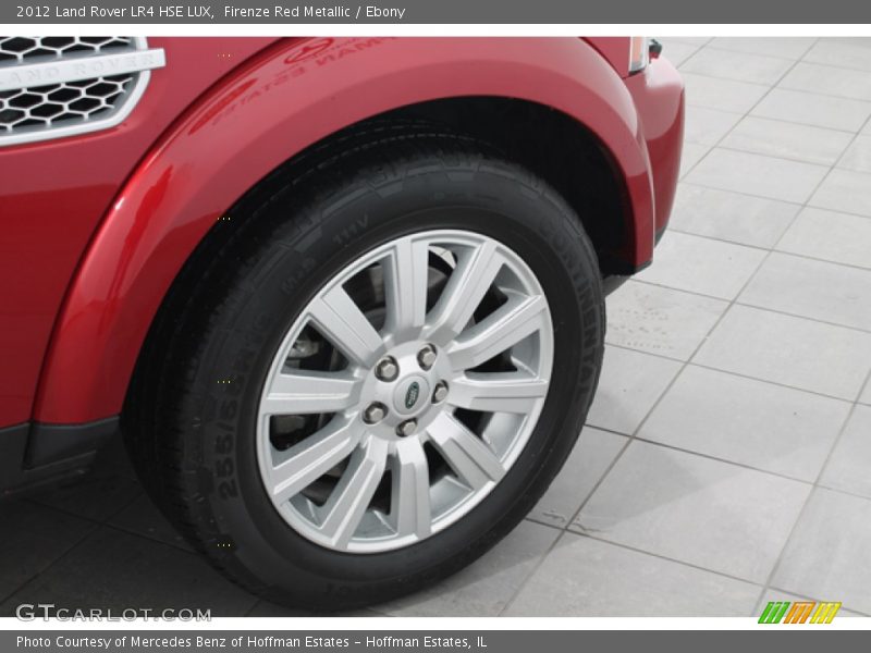 Firenze Red Metallic / Ebony 2012 Land Rover LR4 HSE LUX