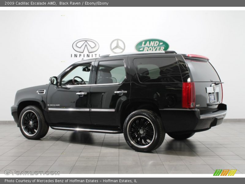 Black Raven / Ebony/Ebony 2009 Cadillac Escalade AWD