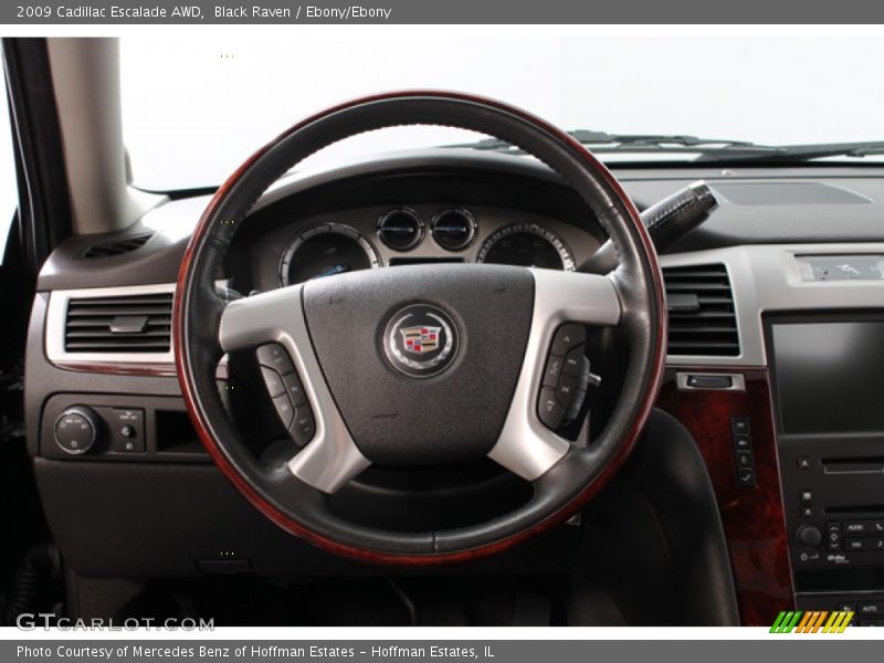 Black Raven / Ebony/Ebony 2009 Cadillac Escalade AWD