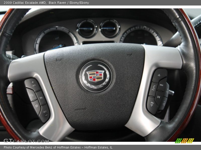Black Raven / Ebony/Ebony 2009 Cadillac Escalade AWD