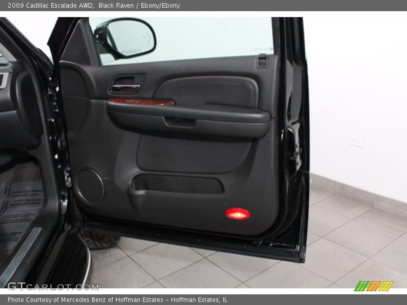 Black Raven / Ebony/Ebony 2009 Cadillac Escalade AWD