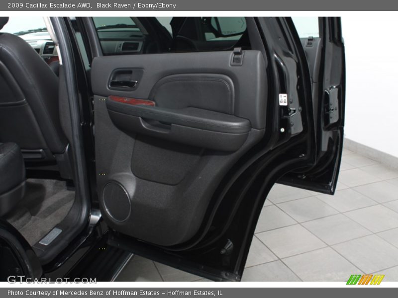Black Raven / Ebony/Ebony 2009 Cadillac Escalade AWD