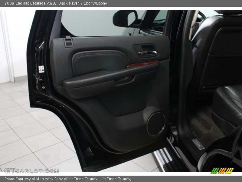 Black Raven / Ebony/Ebony 2009 Cadillac Escalade AWD