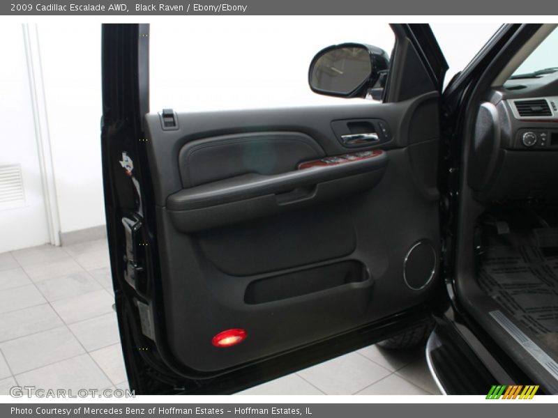 Black Raven / Ebony/Ebony 2009 Cadillac Escalade AWD