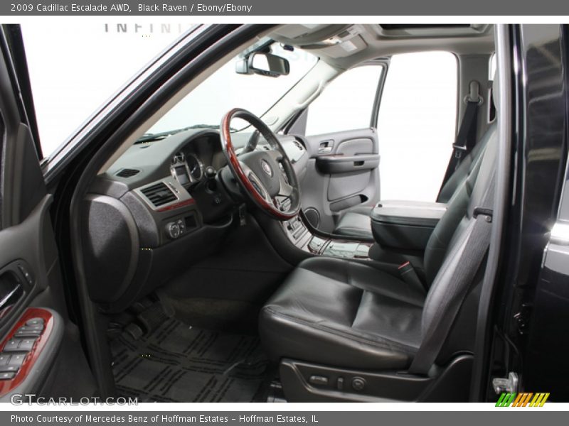 Black Raven / Ebony/Ebony 2009 Cadillac Escalade AWD