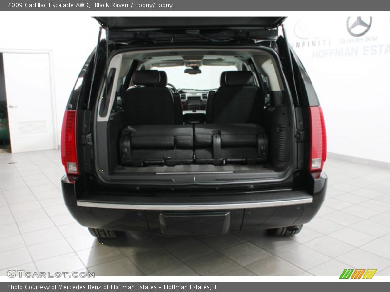 Black Raven / Ebony/Ebony 2009 Cadillac Escalade AWD