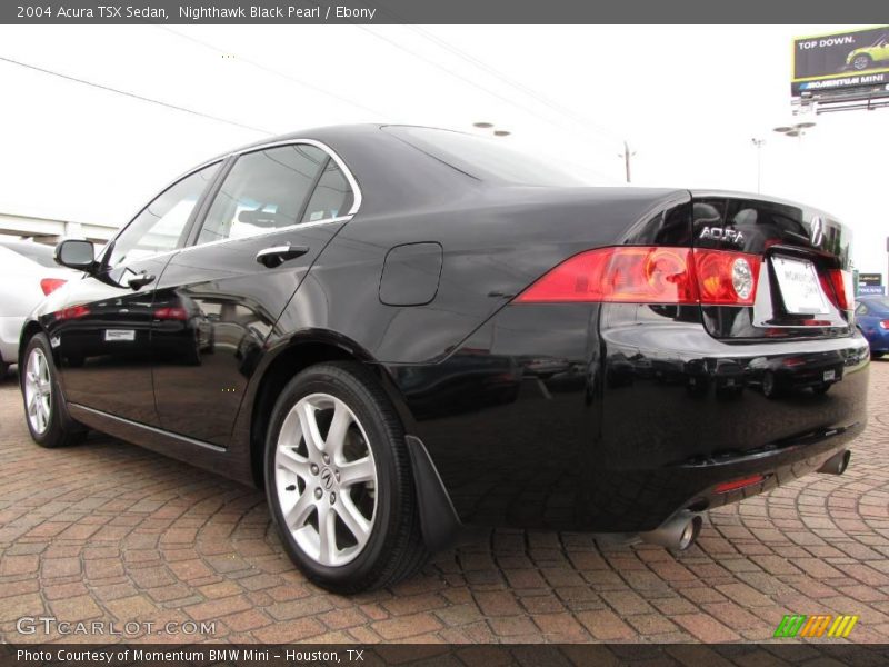 Nighthawk Black Pearl / Ebony 2004 Acura TSX Sedan