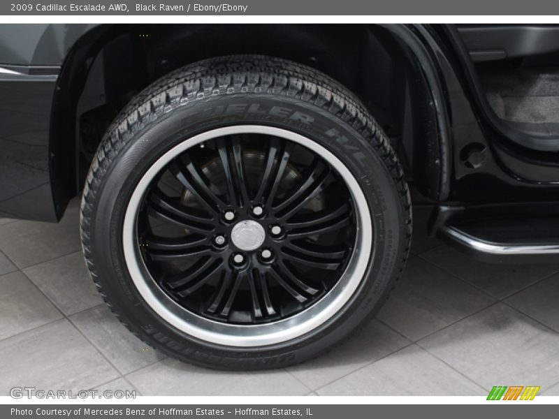 Black Raven / Ebony/Ebony 2009 Cadillac Escalade AWD