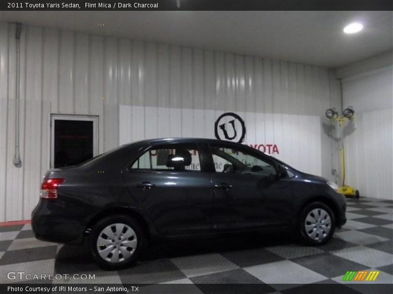 Flint Mica / Dark Charcoal 2011 Toyota Yaris Sedan