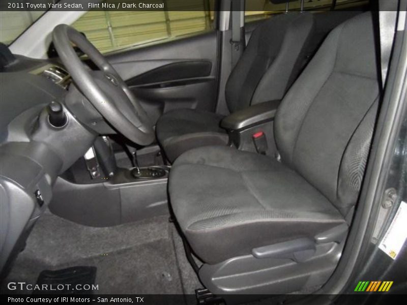 Flint Mica / Dark Charcoal 2011 Toyota Yaris Sedan