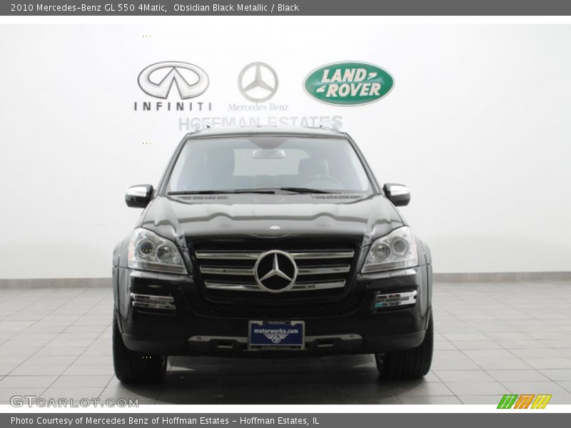 Obsidian Black Metallic / Black 2010 Mercedes-Benz GL 550 4Matic