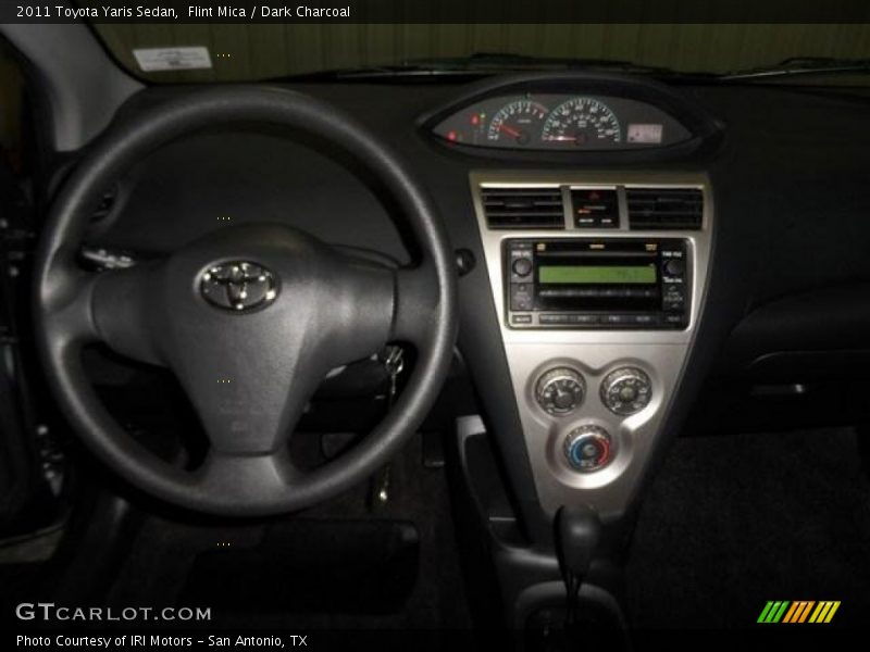 Flint Mica / Dark Charcoal 2011 Toyota Yaris Sedan