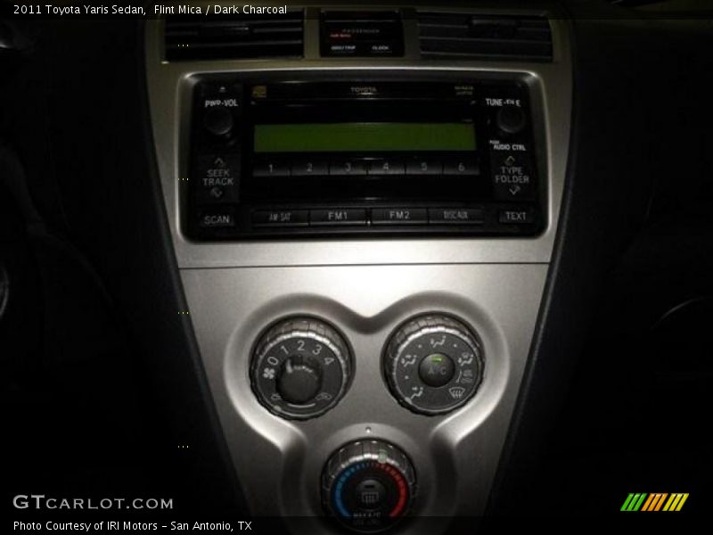 Flint Mica / Dark Charcoal 2011 Toyota Yaris Sedan