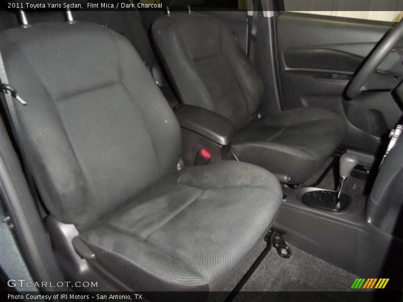 Flint Mica / Dark Charcoal 2011 Toyota Yaris Sedan