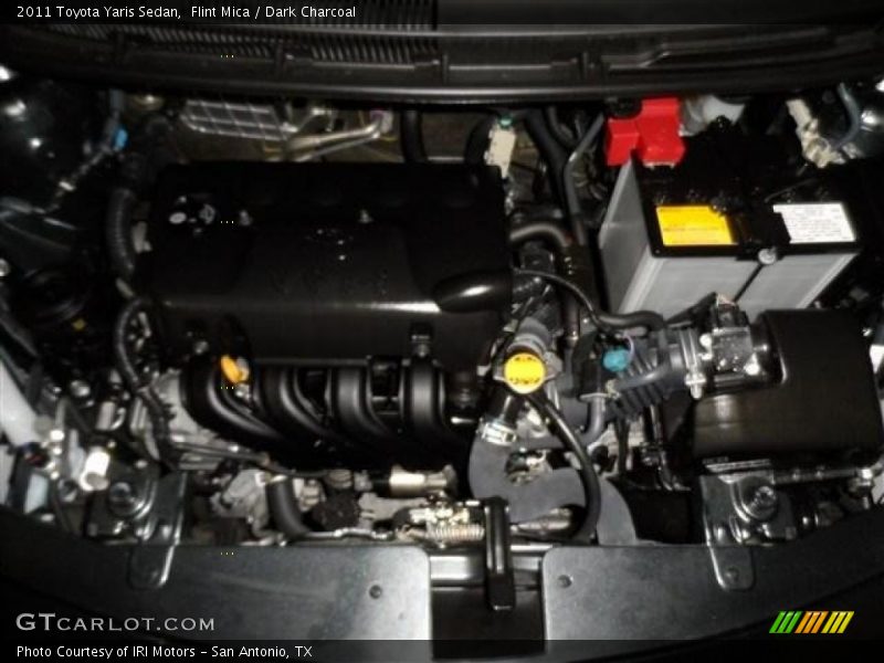 Flint Mica / Dark Charcoal 2011 Toyota Yaris Sedan