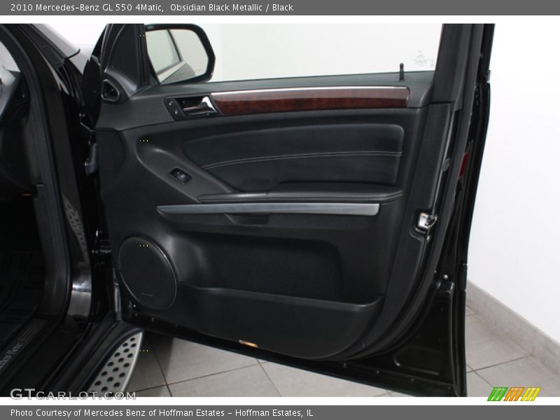 Obsidian Black Metallic / Black 2010 Mercedes-Benz GL 550 4Matic