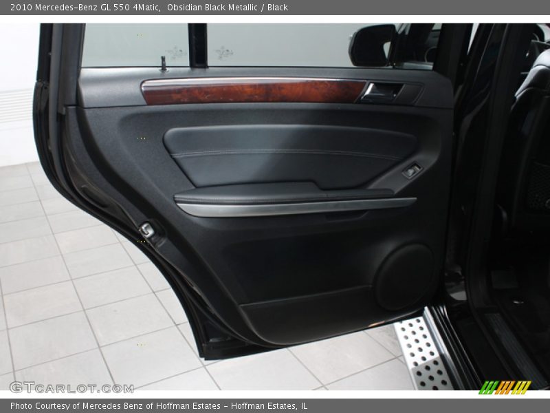 Obsidian Black Metallic / Black 2010 Mercedes-Benz GL 550 4Matic