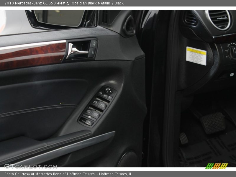 Obsidian Black Metallic / Black 2010 Mercedes-Benz GL 550 4Matic