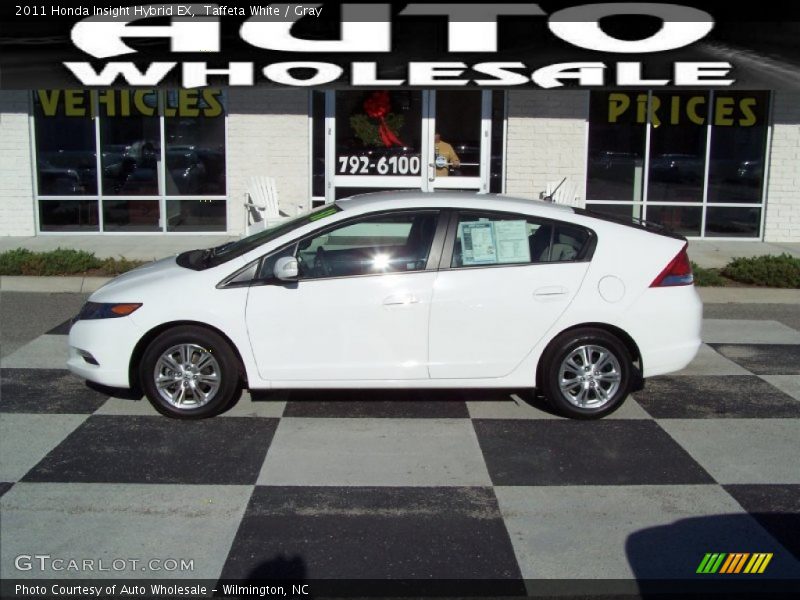 Taffeta White / Gray 2011 Honda Insight Hybrid EX