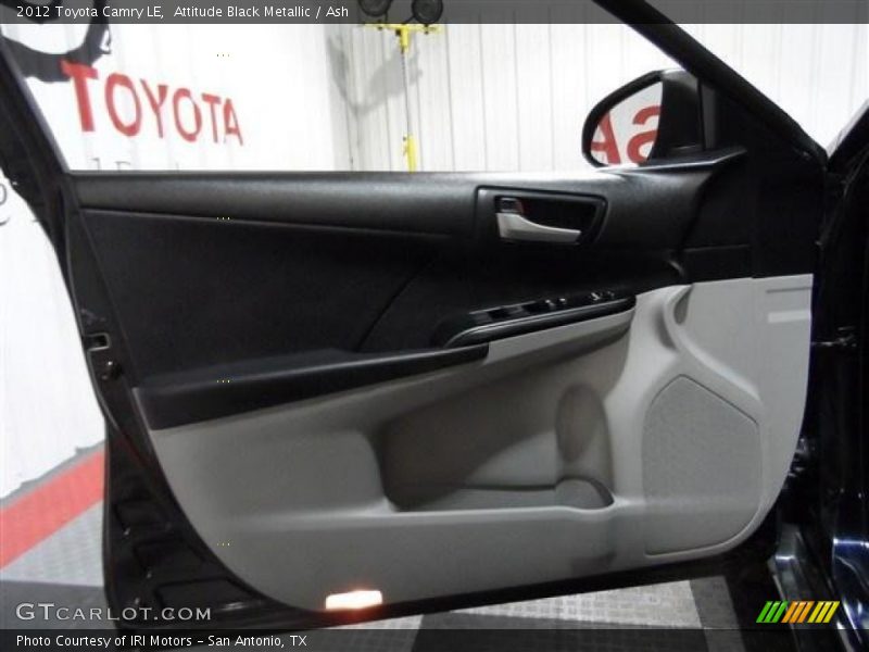 Attitude Black Metallic / Ash 2012 Toyota Camry LE