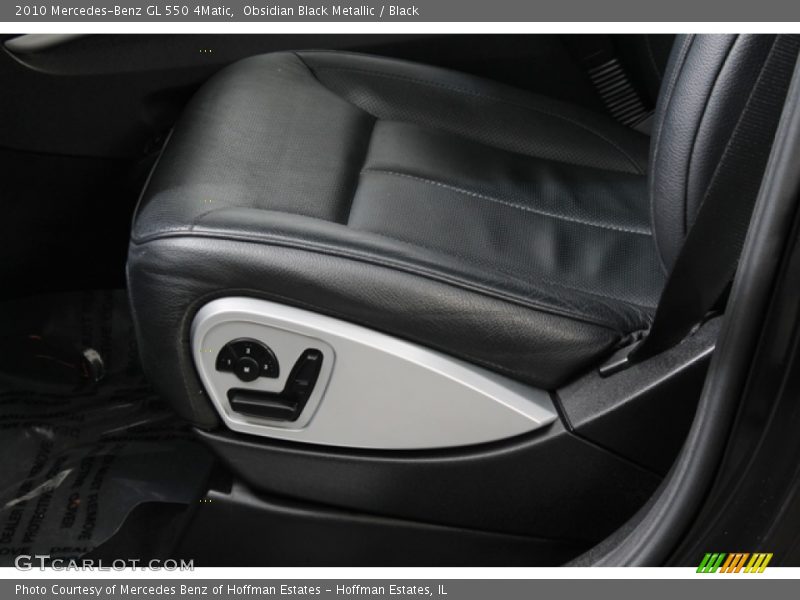 Obsidian Black Metallic / Black 2010 Mercedes-Benz GL 550 4Matic
