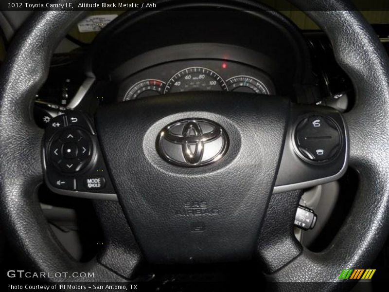 Attitude Black Metallic / Ash 2012 Toyota Camry LE