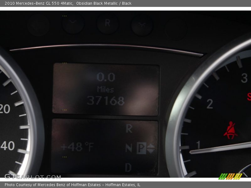 Obsidian Black Metallic / Black 2010 Mercedes-Benz GL 550 4Matic