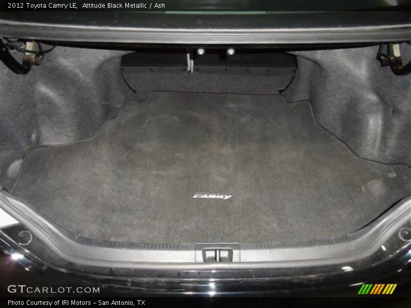 Attitude Black Metallic / Ash 2012 Toyota Camry LE