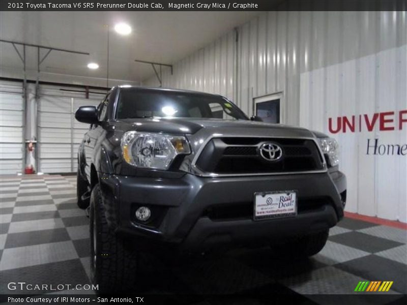 Magnetic Gray Mica / Graphite 2012 Toyota Tacoma V6 SR5 Prerunner Double Cab