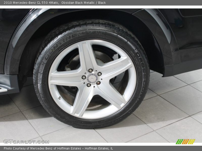 Obsidian Black Metallic / Black 2010 Mercedes-Benz GL 550 4Matic