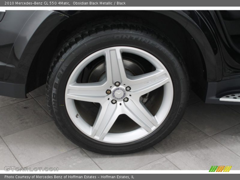 Obsidian Black Metallic / Black 2010 Mercedes-Benz GL 550 4Matic