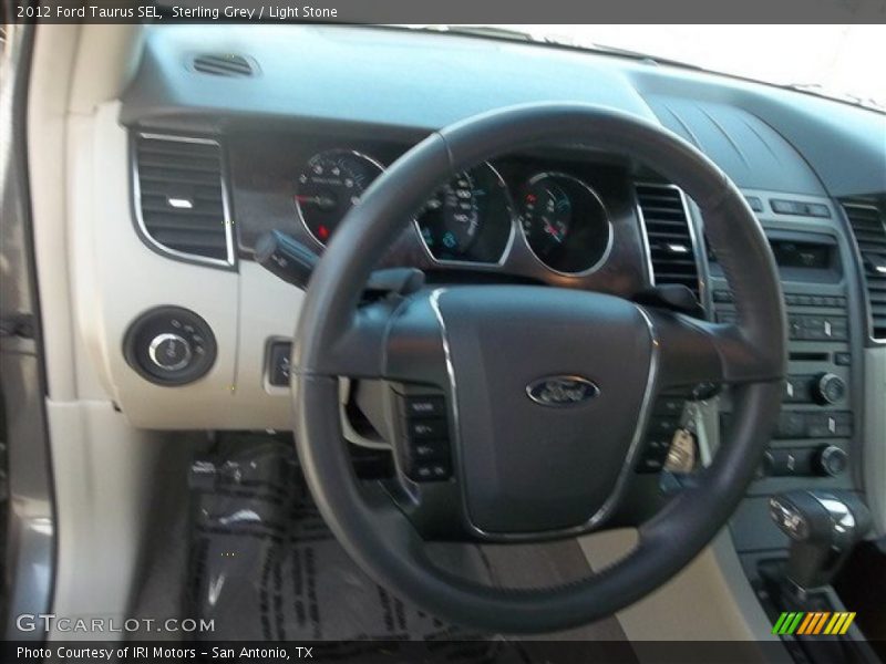 Sterling Grey / Light Stone 2012 Ford Taurus SEL