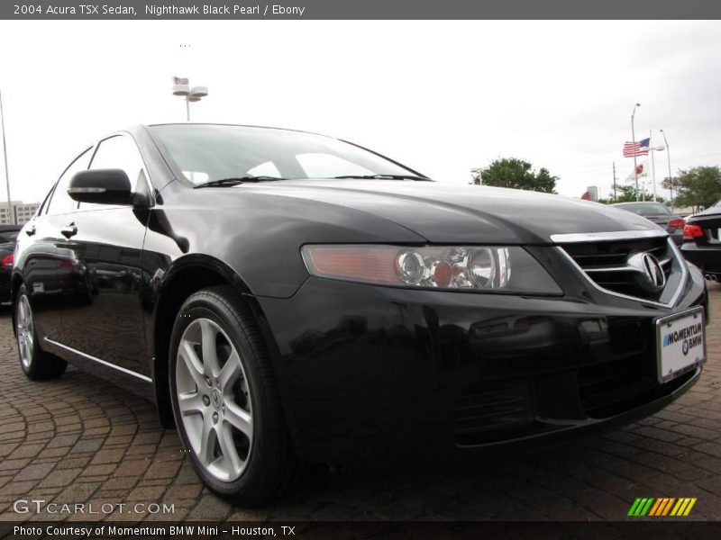 Nighthawk Black Pearl / Ebony 2004 Acura TSX Sedan