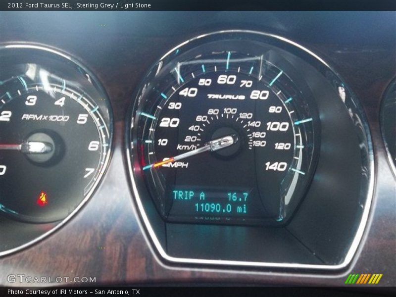 Sterling Grey / Light Stone 2012 Ford Taurus SEL