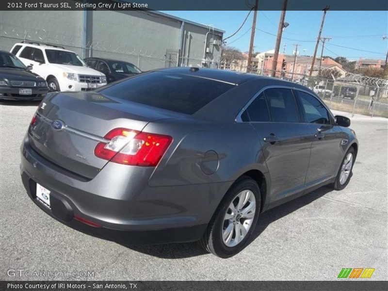 Sterling Grey / Light Stone 2012 Ford Taurus SEL